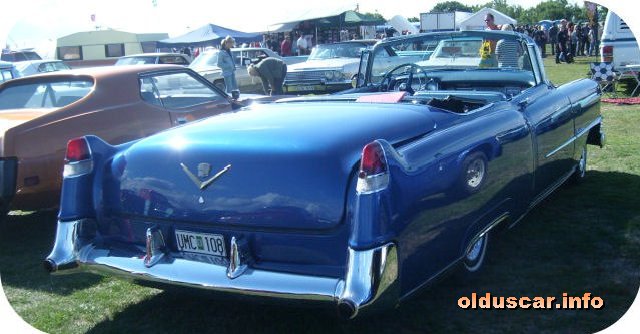 1954 Cadillac Series 62 Convertible Coupe back